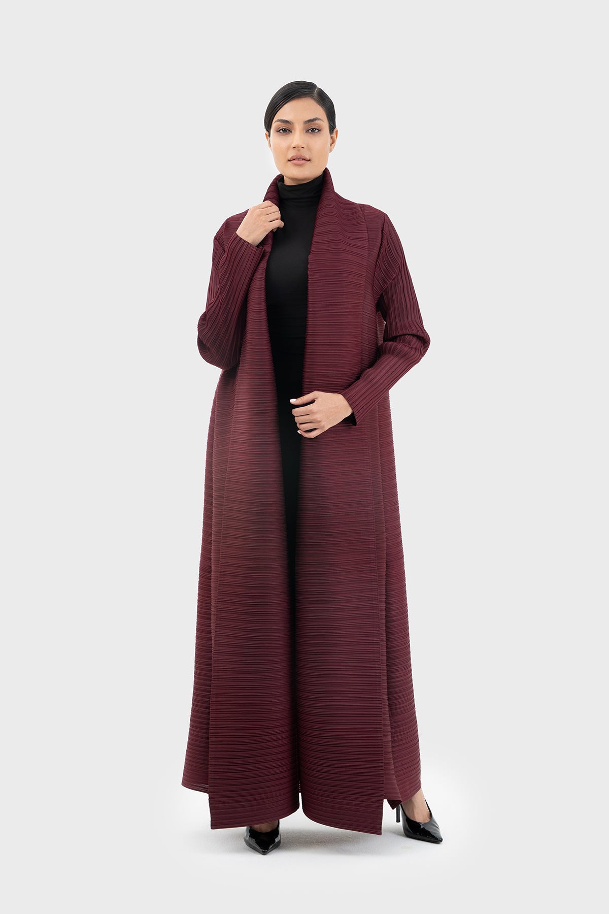ALAIA PLISSÉ ABAYA