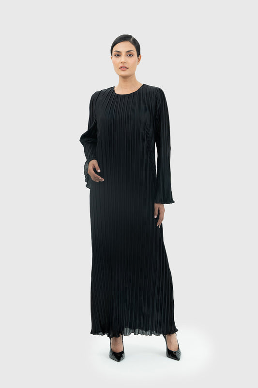 ALAIA PLISSÉ DRESS